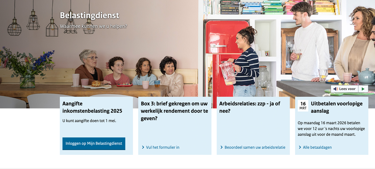 De belastingaangifte 2025